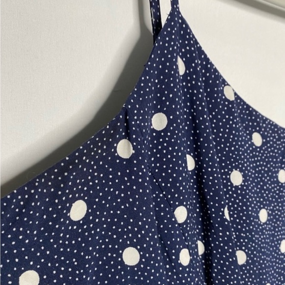 Old Navy Blue Polka Dot Cami Sundress XXL - Picture 3 of 7